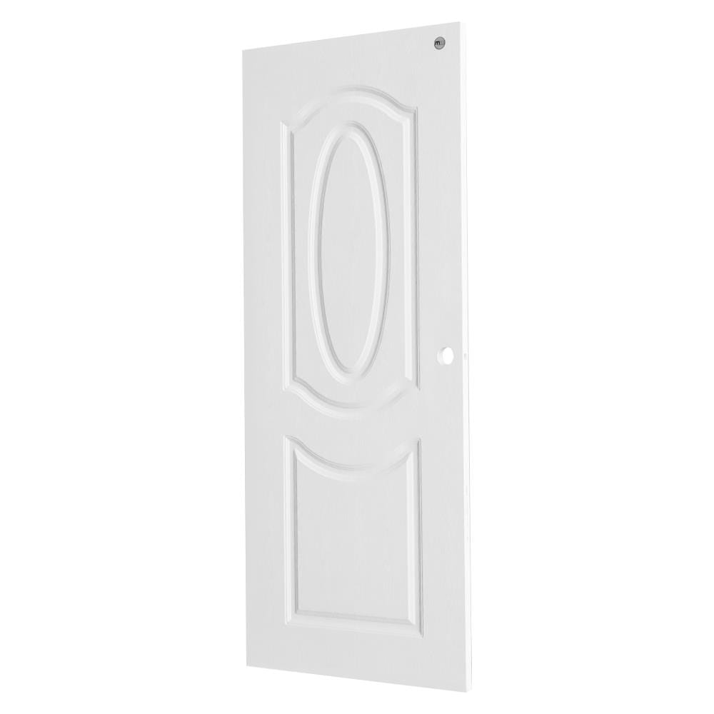 ประตูภายใน UPVC MODERNWOOD REVO MWIR02 80X200 ซม. สีขาว เจาะลูกบิด