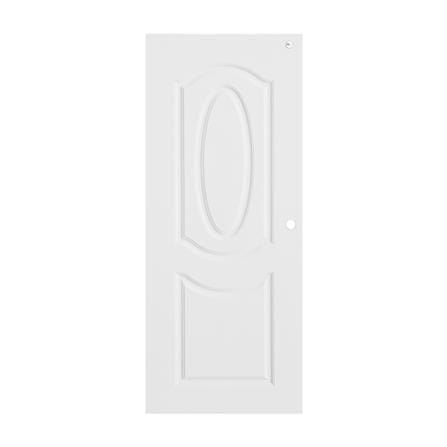 ประตูภายใน UPVC MODERNWOOD REVO MWIR02 80X200 ซม. สีขาว เจาะลูกบิด_0