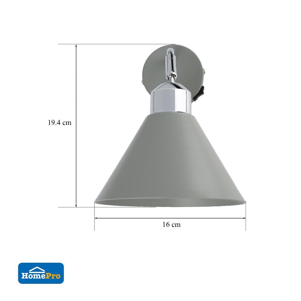ไฟกิ่งภายใน CARINI VW0449-1 สีขาว/โครม 1 หัว