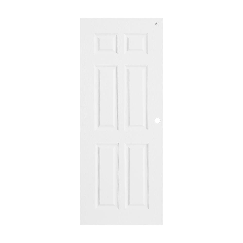 ประตูภายใน UPVC MODERNWOOD REVO MWIR03 80X200 ซม. สีขาว เจาะลูกบิด