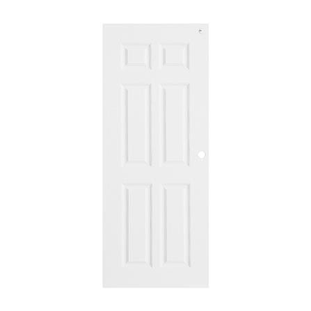 ประตูภายใน UPVC MODERNWOOD REVO MWIR03 80X200 ซม. สีขาว เจาะลูกบิด_0