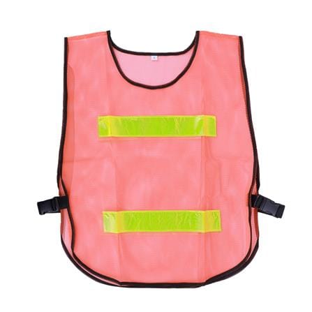 เสื้อจราจรสะท้อนแสง 2 แถบ HS782 สีส้ม_0