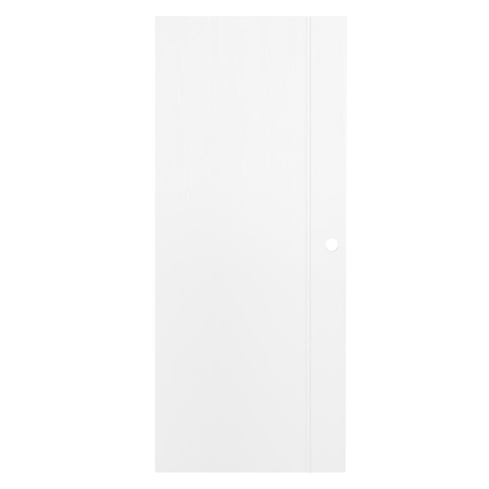 ประตูภายใน UPVC MODERNWOOD REVO MWIR01 80X200 ซม. สีขาว เจาะลูกบิด