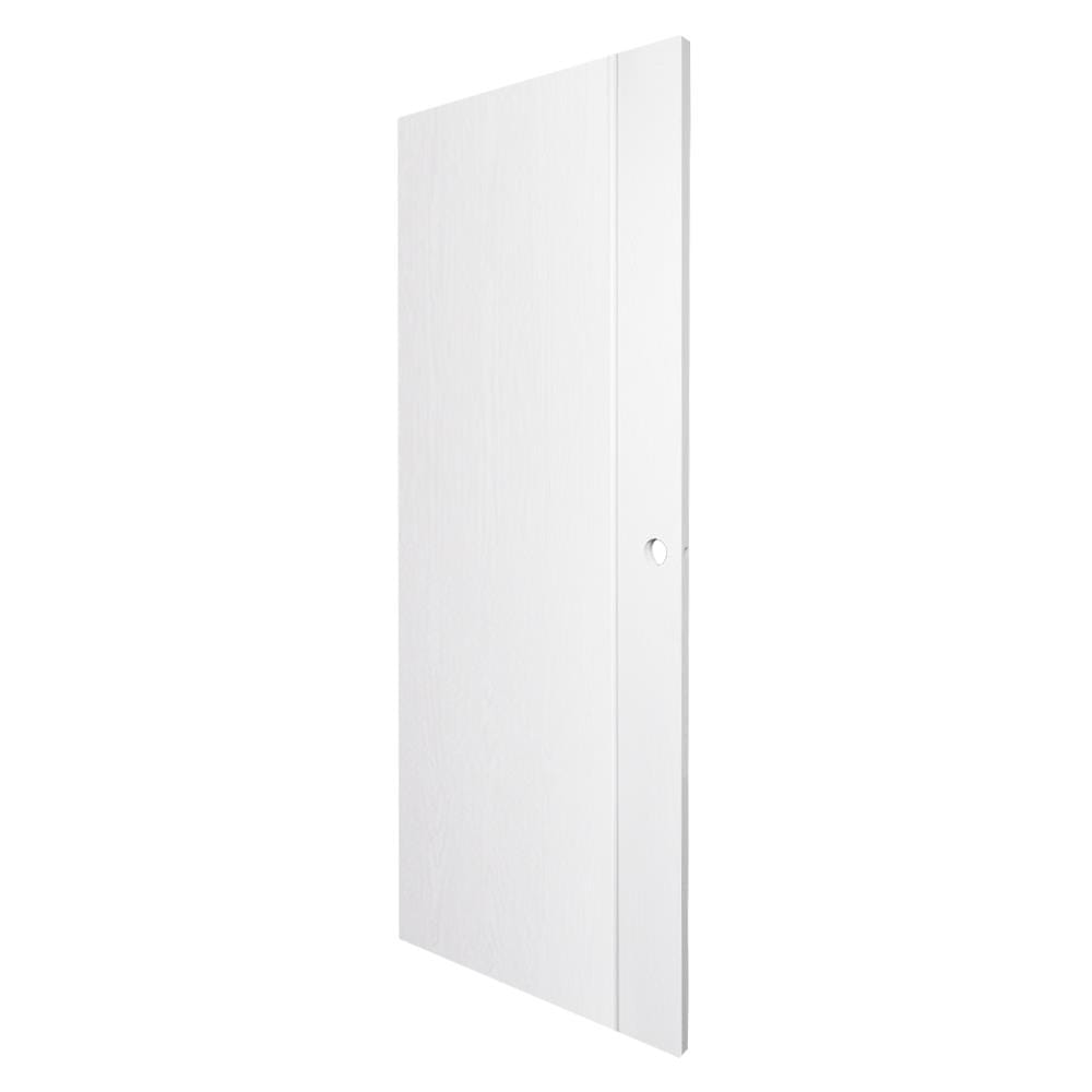 ประตูภายใน UPVC MODERNWOOD REVO MWIR01 80X200 ซม. สีขาว เจาะลูกบิด