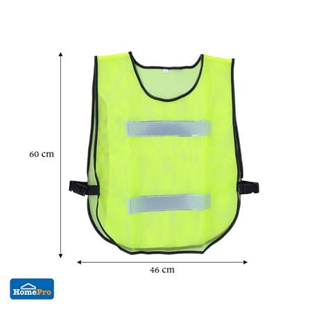 เสื้อจราจรสะท้อนแสง 2 แถบ DEXZON HS782 สีเขียว_4