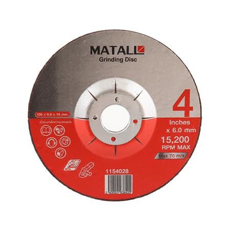 ใบเจียรเหล็ก MATALL RED 4 นิ้วX6.0 มม._0