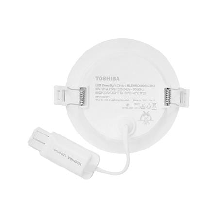 ดาวน์ไลท์ LED TOSHIBA RLDDRC00965CTH2 4 นิ้ว 9 วัตต์ DAYLIGHT สีขาว_2