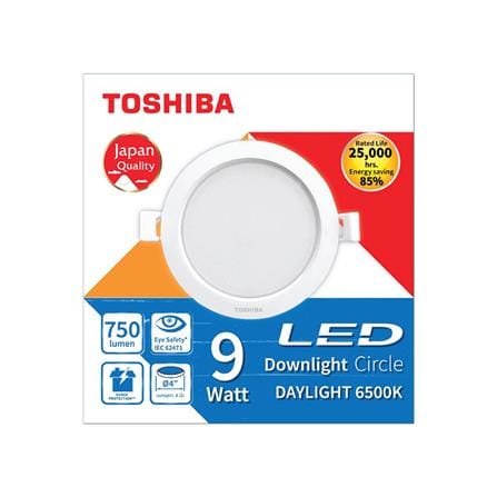 ดาวน์ไลท์ LED TOSHIBA RLDDRC00965CTH2 4 นิ้ว 9 วัตต์ DAYLIGHT สีขาว_4