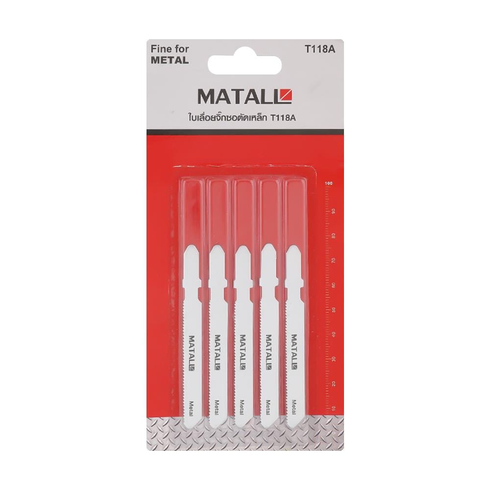 ใบเลื่อยจิ๊กซอตัดเหล็ก MATALL T118A