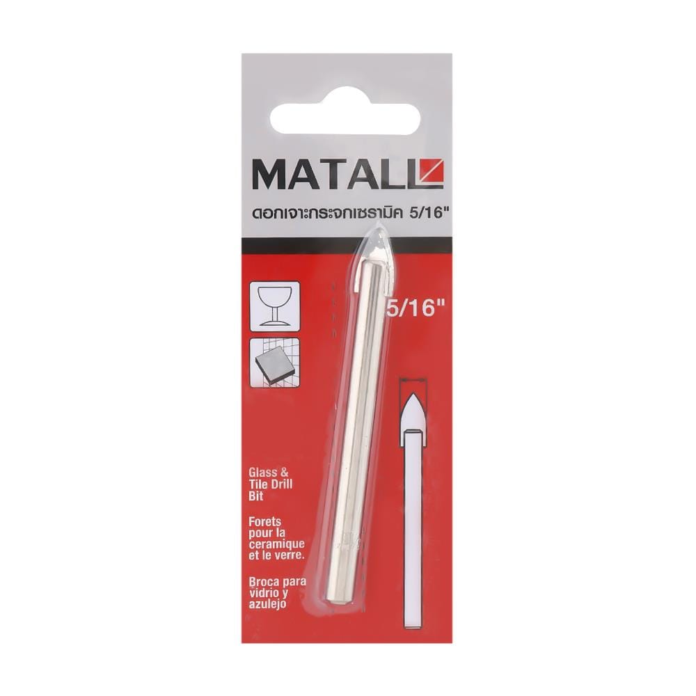 ดอกเจาะกระจกเซรามิก MATALL 5/16 นิ้ว