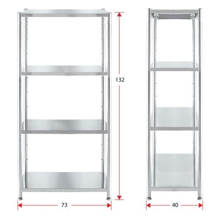 ชั้นวางของ 4 ชั้น QLINE สแตนเลส_6