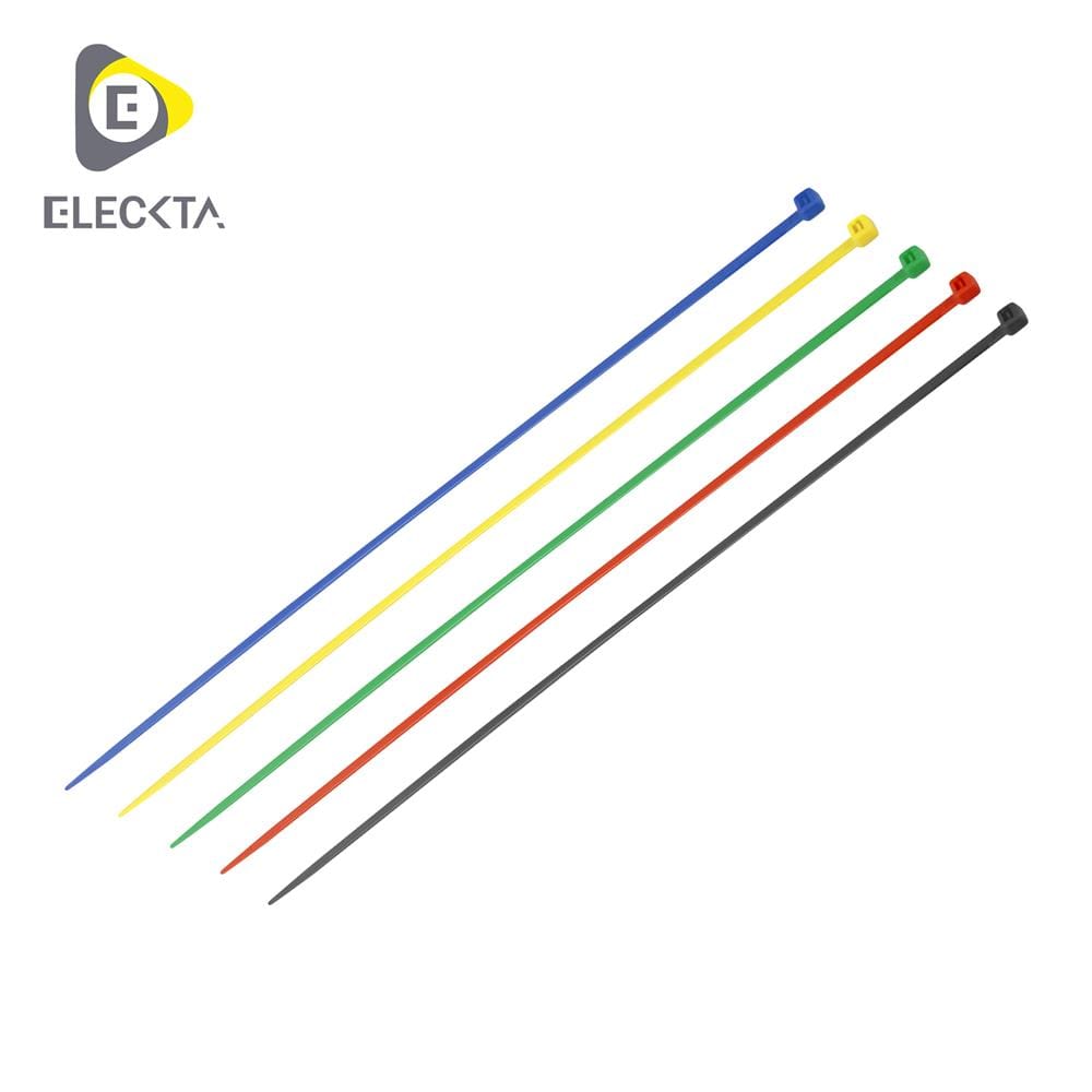 เคเบิ้ลไทร์ ELEKTRA 12 นิ้ว หลากสี (100 เส้น)