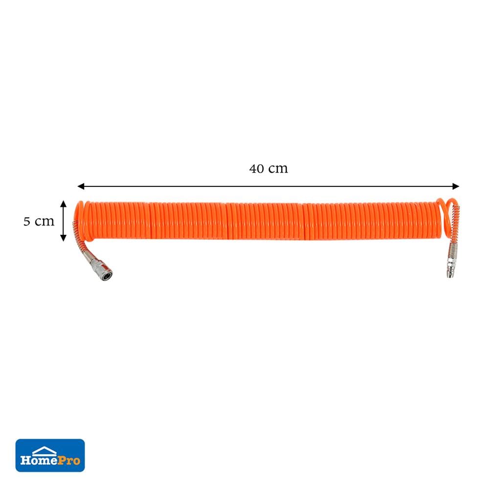 สายลมสปริง MATALL 5x8 มม. ยาว 15 เมตร สีส้ม