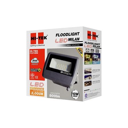สปอตไลท์ภายนอก LED HI-TEK MILAN 10 วัตต์ WARM WHITE_4
