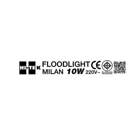 สปอตไลท์ภายนอก LED HI-TEK MILAN 10 วัตต์ DAYLIGHT_8