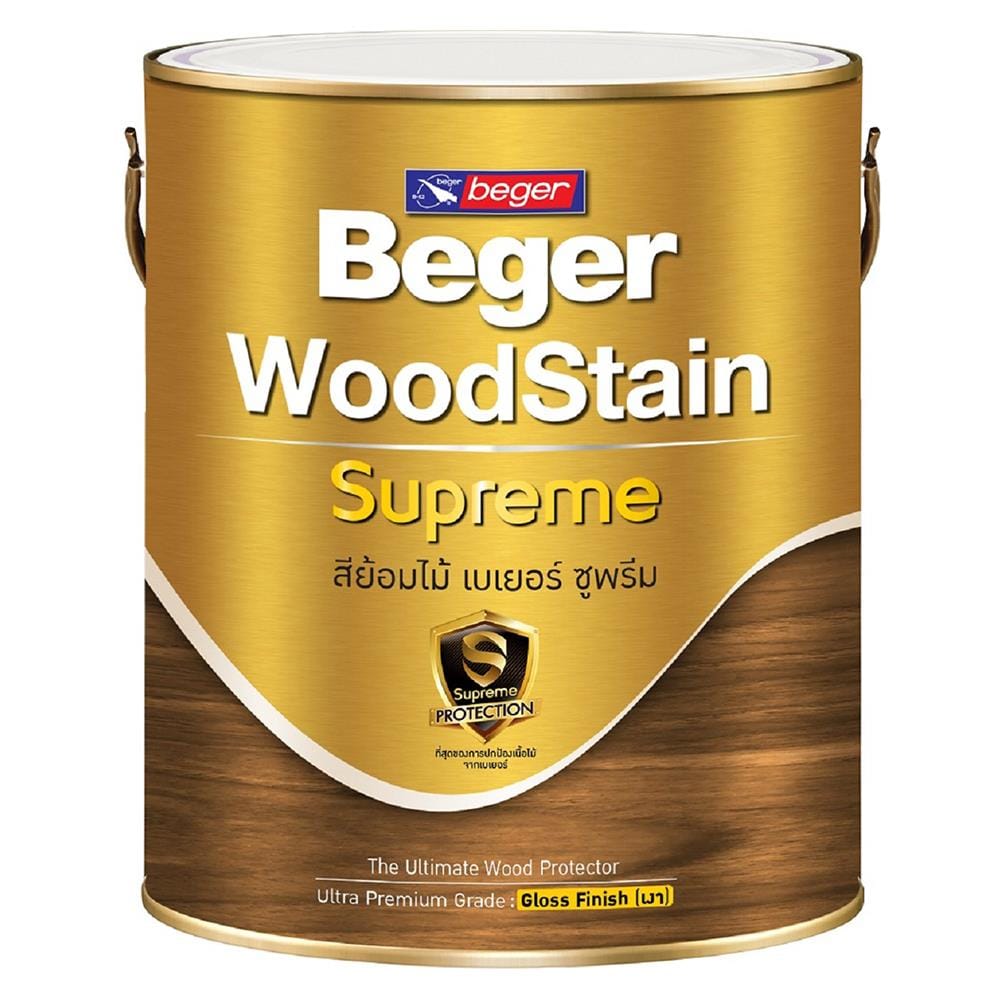สีย้อมไม้ BEGER SUPREME G9103 สีวอลนัท เงา 1/4 แกลลอน