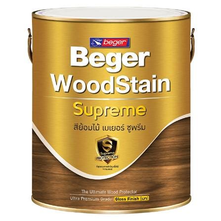 สีย้อมไม้ BEGER SUPREME G9103 สีวอลนัท เงา 1/4 แกลลอน