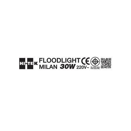 สปอตไลท์ภายนอก LED HI-TEK MILAN 30 วัตต์ DAYLIGHT_8