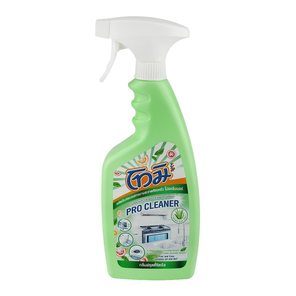 สเปรย์ขจัดคราบไขมันพื้นผิวในครัว โทมิ 550ml FRUITY CITRUS