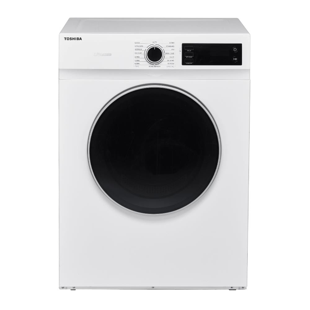 เครื่องอบผ้าฝาหน้า TOSHIBA TD-H80SET 7 กก.