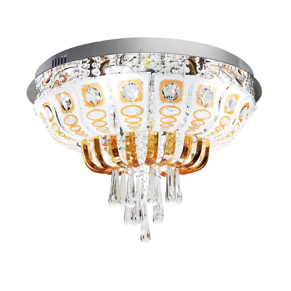 ไฟถาด LED EVL CFC-11022 48 วัตต์ DAYLIGHT/COOL WHITE/WARM WHITE สีขาว/ทอง 8 หัว