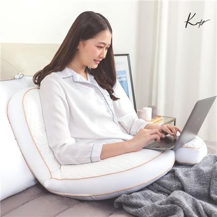 หมอนสุขภาพ ใยสังเคราะห์ KOMFY KOOL KOMFORT KALM 17x37 นิ้ว สีขาว_1