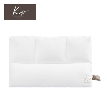 หมอนสุขภาพ ใยสังเคราะห์ KOMFY KISS DREAM ไซส์ M 16x27 นิ้ว สีขาว