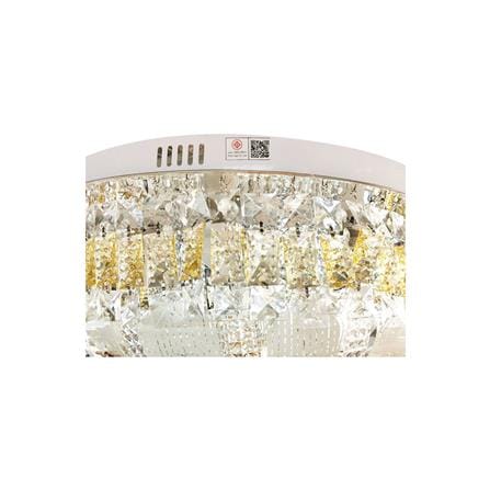 ไฟถาด LED EVL CFC-11025 48 วัตต์ DAYLIGHT/COOL WHITE/WARM WHITE สีขาว/ทอง 8 หัว_1