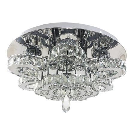 ไฟถาด LED EVL CFC-11036 60 วัตต์ DAYLIGHT/COOL WHITE/WARM WHITE สีเงิน 8+1 หัว_0