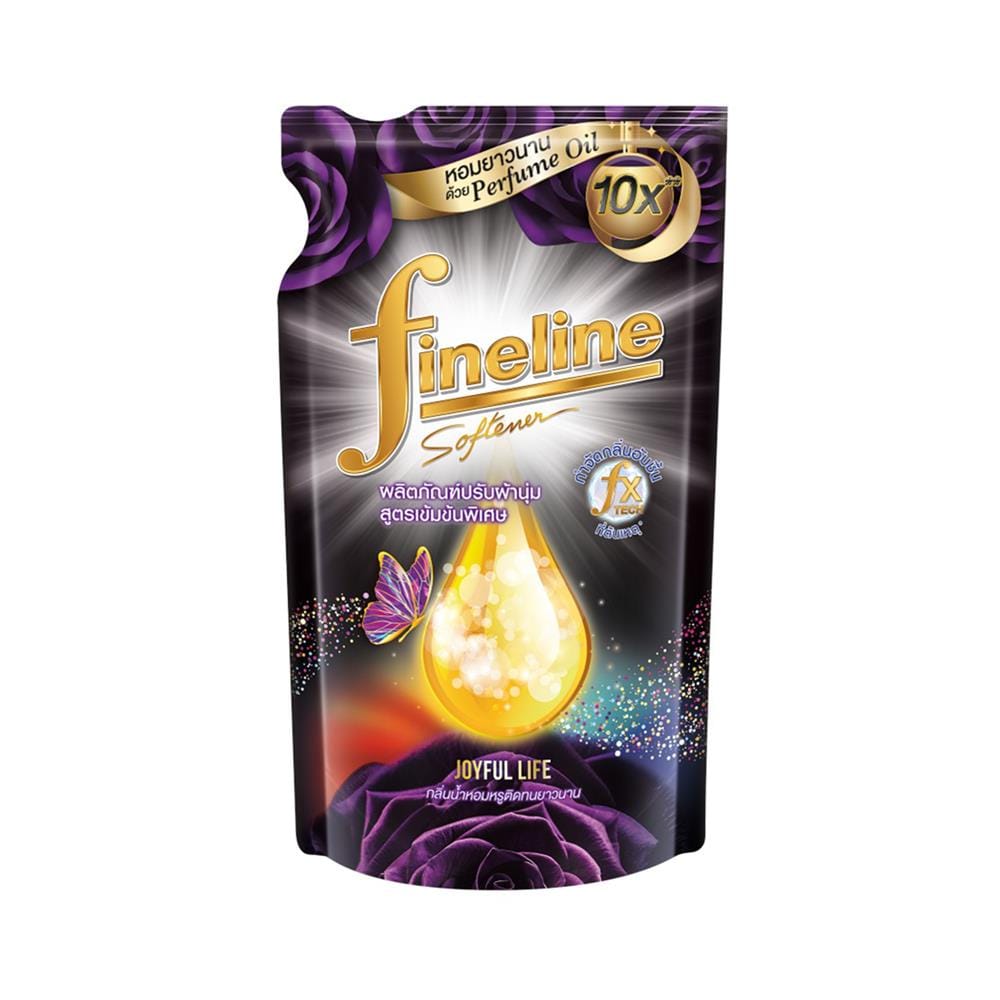 รีฟิลน้ำยาปรับผ้านุ่มสูตรเข้มข้น FINELINE แอลลิแกนท์ ซีรีส์ 440 มล. กลิ่น JOYFUL LIFE