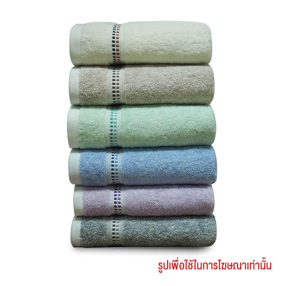 ผ้าขนหนู SWENY FRESH 16x32 นิ้ว สีเทา