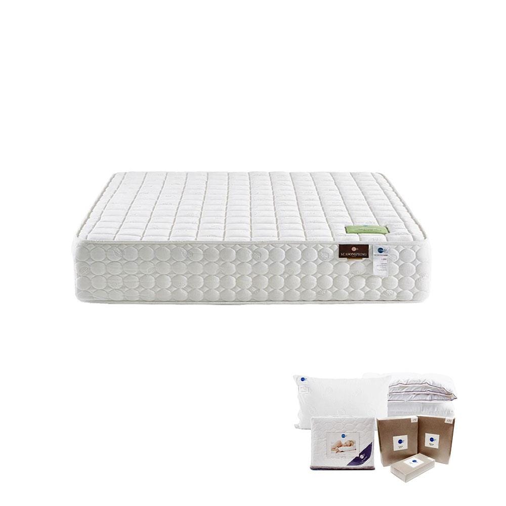ที่นอนสปริง 3.5 ฟุต OMAZZ รุ่น FEMALIE พร้อมชุดเครื่องนอน 6 ชิ้น