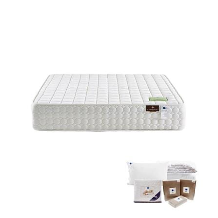 ที่นอนสปริง 3.5 ฟุต OMAZZ รุ่น FEMALIE พร้อมชุดเครื่องนอน 6 ชิ้น