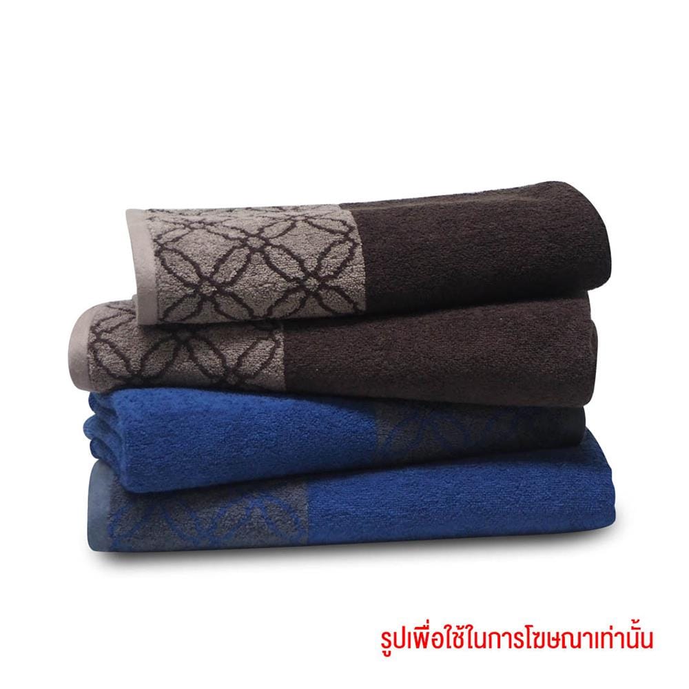 ผ้าขนหนู SWENY GRAPHIC 15x32 นิ้ว สีน้ำตาล