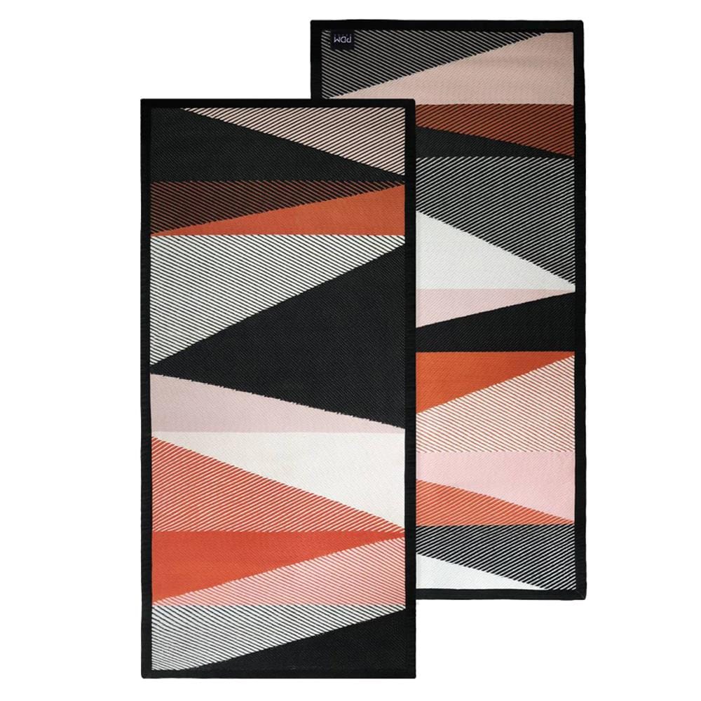 เสื่ออเนกประสงค์ PDM BRAND MURIA 90x200 ซม. สีส้ม-ดำ