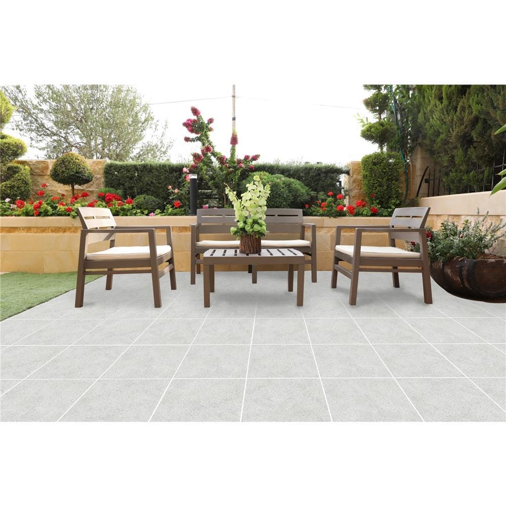 กระเบื้องพื้น 40x40 ซม. CEGRES โนว่า เทา A 0.96M2