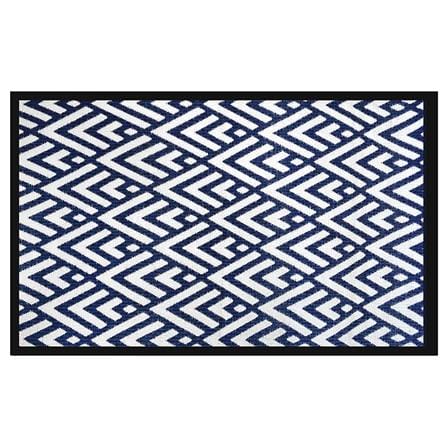 เสื่ออเนกประสงค์ PDM BRAND KAIKU 180x270 ซม. สีน้ำเงิน-ขาว