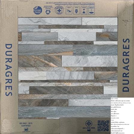 กระเบื้องพื้น 16x16 นิ้ว DURAGRES อาซูร่า เทา A 0.96M2_5