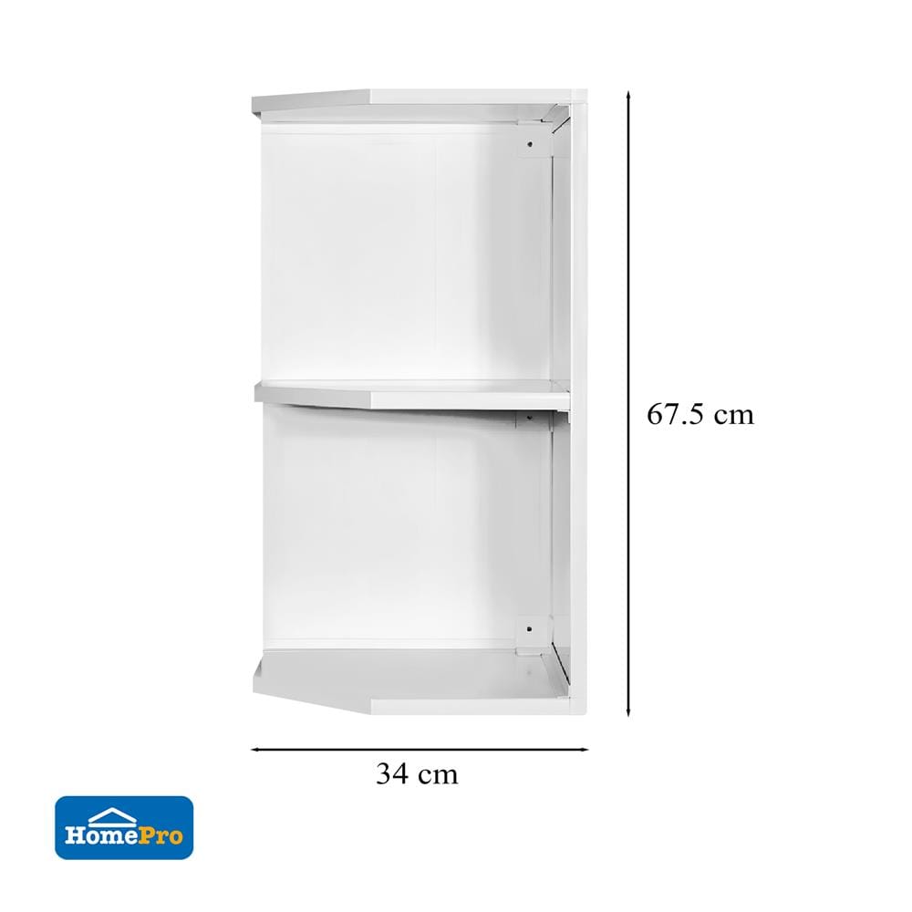 กล่องแขวนเสริม CABIN 34X67.50 ซม. สีครีม