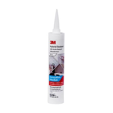 โพลิเมอร์ยาแนว 3M HYBRID&SEALANT 435 ก. สีขาว