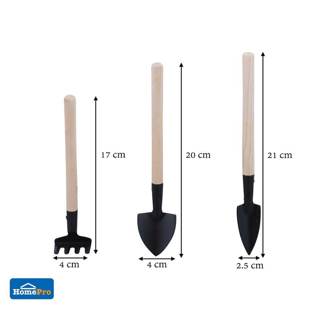 ชุดพรวนดิน MINI 3 ชิ้น SPRING