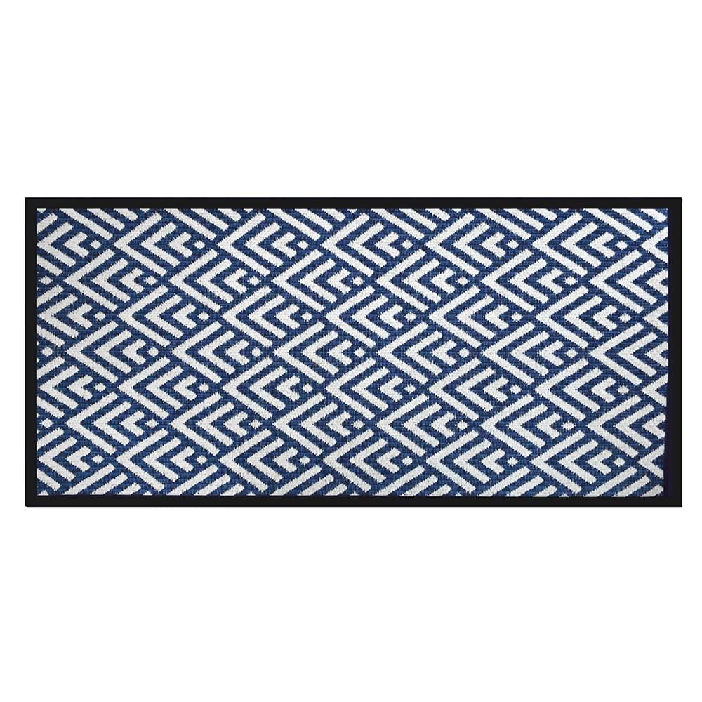 เสื่ออเนกประสงค์ PDM BRAND KAIKU 90x200 ซม. สีน้ำเงิน-ขาว