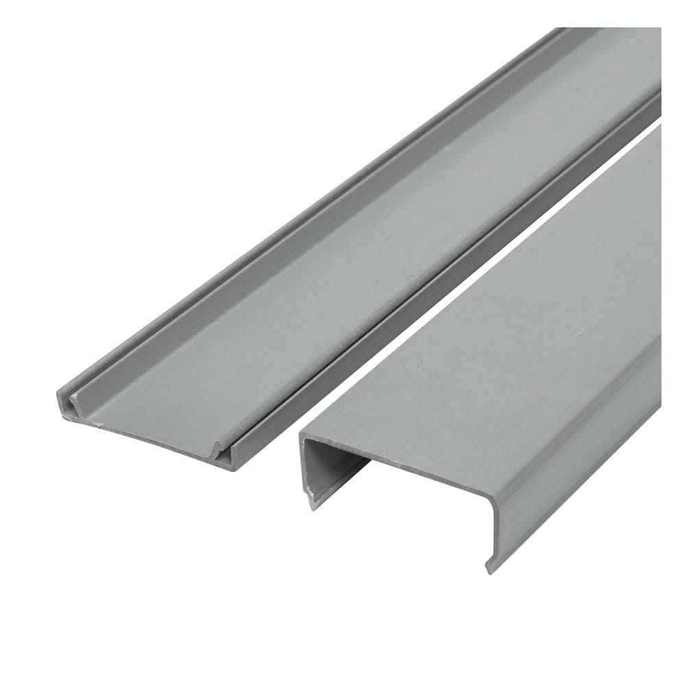 รางทรังกิ้ง ELECKTA 2x4 ซม. 2 เมตร สีเทา