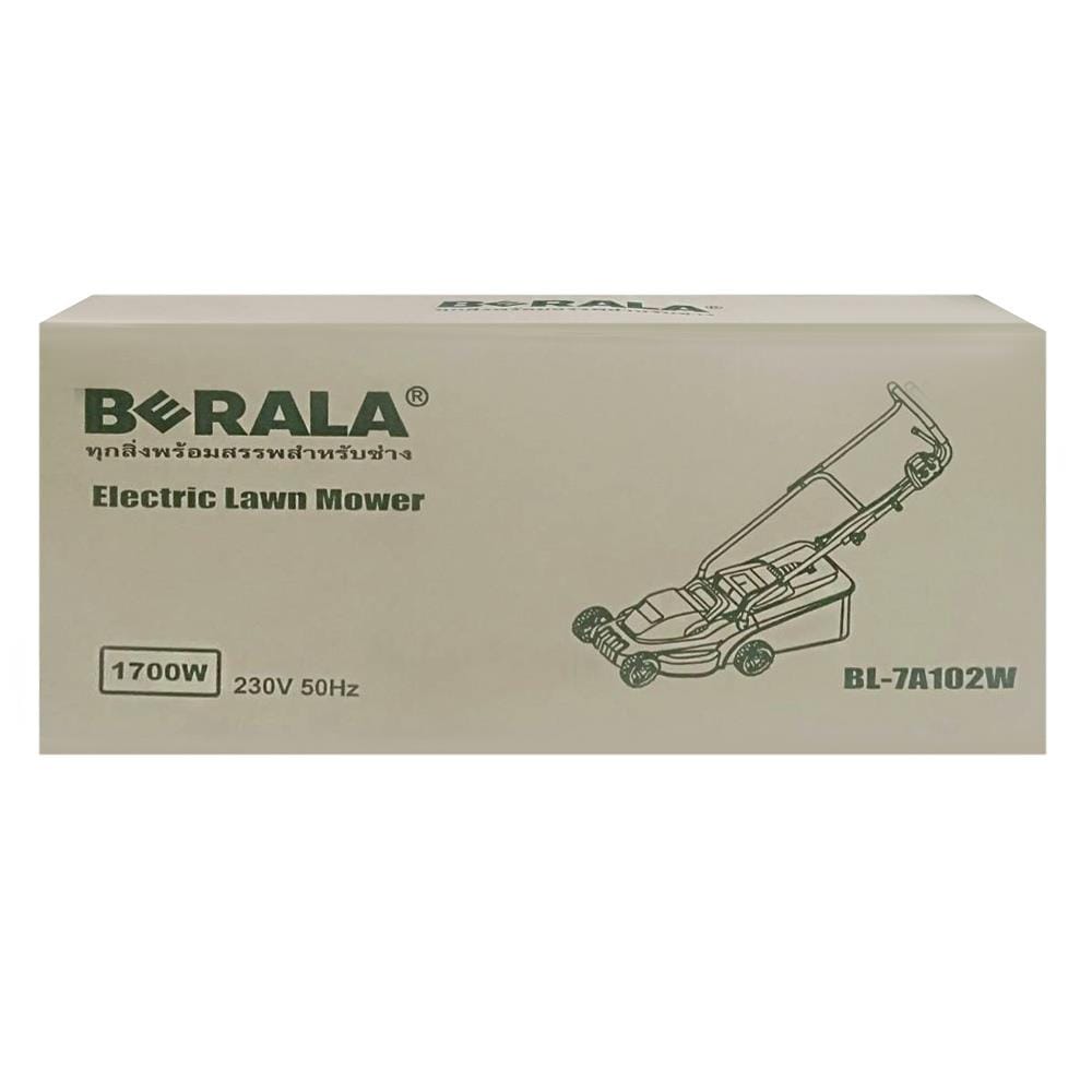 รถตัดหญ้าไฟฟ้า BERALA BL-7A102w 1,700 วัตต์