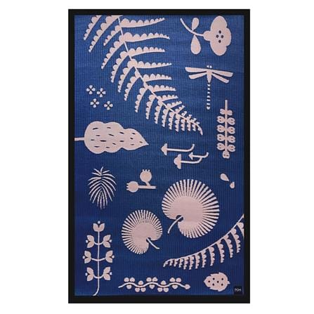 เสื่ออเนกประสงค์ PDM BRAND HORTUS 180x270 ซม. สีน้ำเงิน-ชมพู