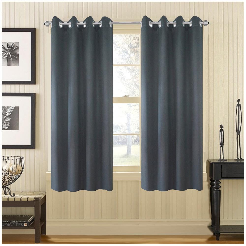 ผ้าม่าน EYELET HOME LIVING STYLE LIANA UV 130X160 ซม. สีเทา