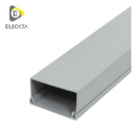รางทรังกิ้ง ELECKTA 2.5x5 ซม. 2 เมตร สีเทา