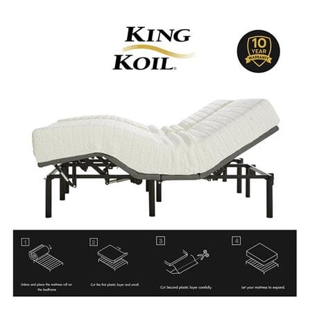 ที่นอนยางพารา 3.5 ฟุต KINGKOIL รุ่น ELECTRA พร้อมชุดเครื่องนอน 7 ชิ้น_3
