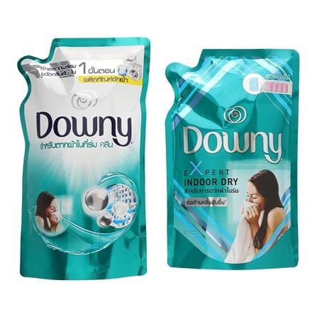 น้ำยาซักผ้า ปรับผ้านุ่ม DOWNY  INDOOR DRY_1