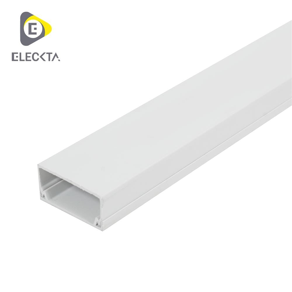รางทรังกิ้ง ELECKTA 2x4 ซม. 2 เมตร สีขาว